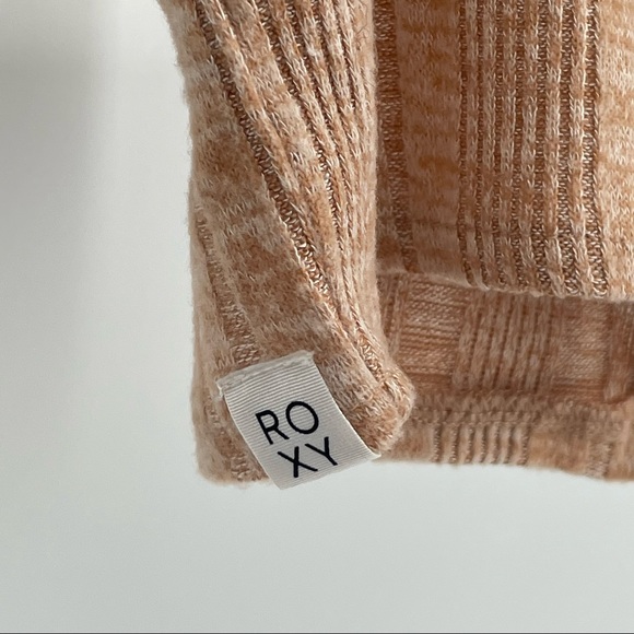 ROXY NWT HIGH TIDE CAMI CROPPED TANK TOP NATURAL PINK SMALL - Picture 7 of 11